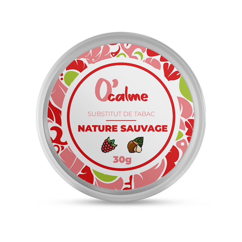 Substitut de tabac "NATURE SAUVAGE" Feuilles de framboisier et de Noisetier