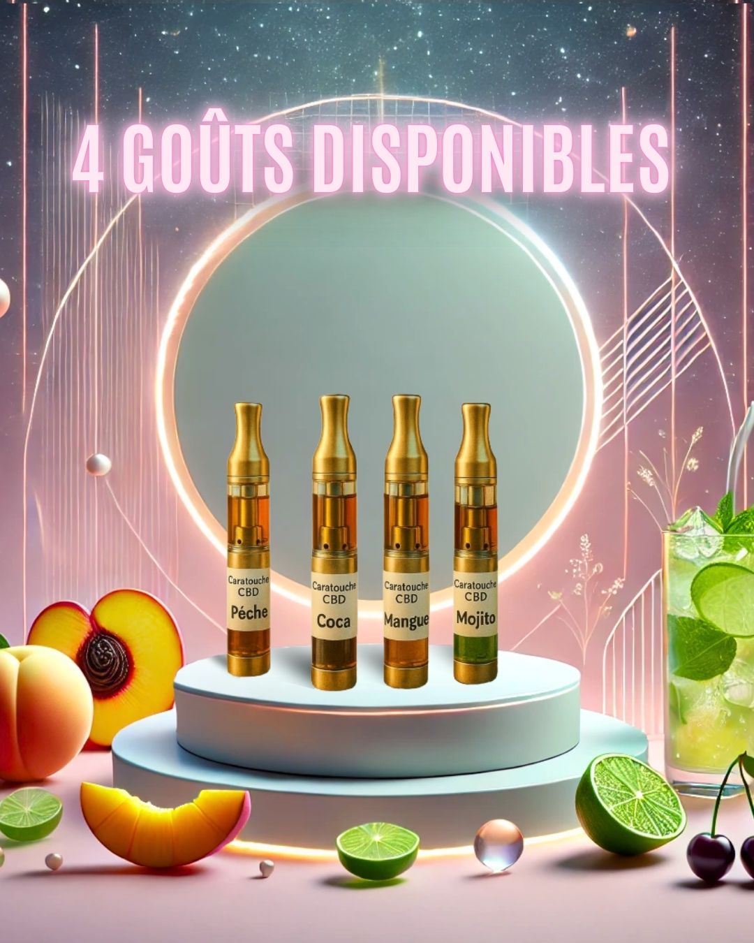 Cartouche vape 10 OH+ "Spécial" (1ml)