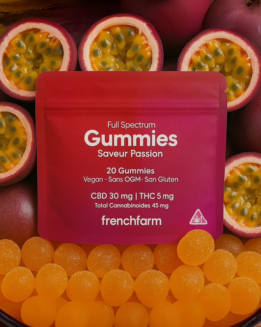 GUMMIES PASSION | CBD+ | BONBONS FULLSPECTRUM