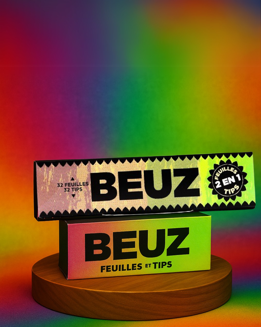 Tips "2 en 1" Feuilles à rouler BEUZ