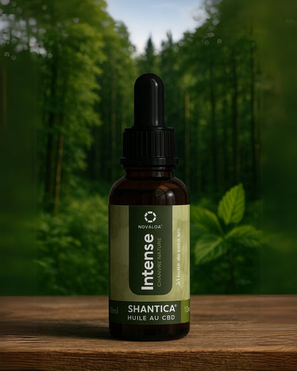 Huile CBD Novaloa 10ml 5% (0% THC et sans GLUTEN)