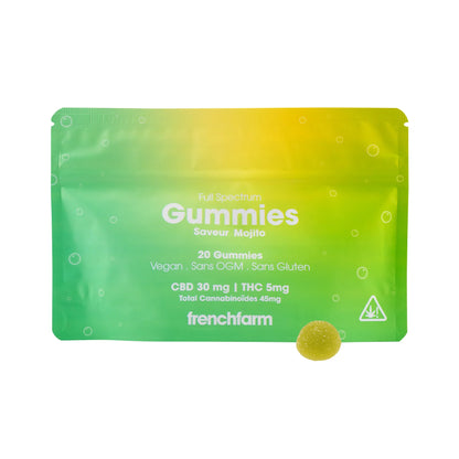 GUMMIES MOJITO | CBD+ | BONBONS FULLSPECTRUM