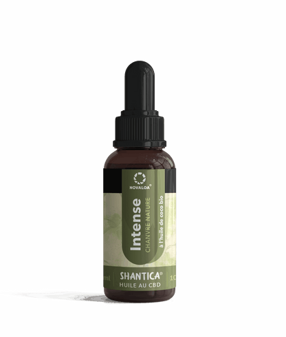 Huile CBD Novaloa 10ml 5% (0% THC et sans GLUTEN)