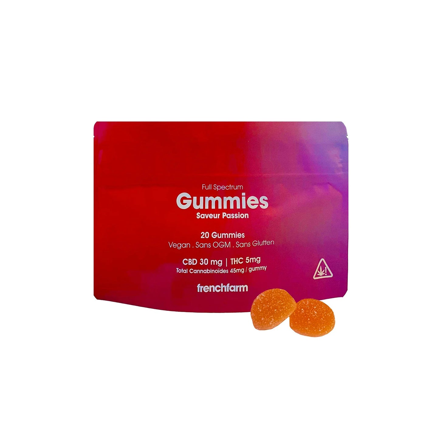 GUMMIES PASSION | CBD+ | BONBONS FULLSPECTRUM