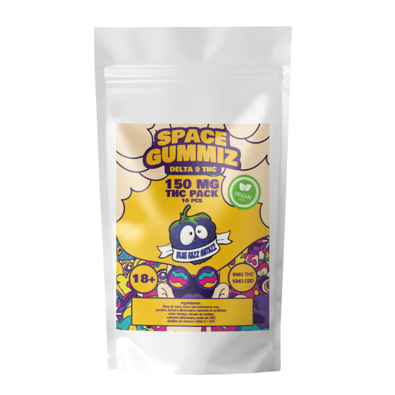SPACE GUMMIZ |10x BONBONS CBD+ DELTA9 (15mg)