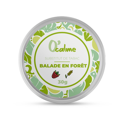 Substitut de tabac "BALADE EN FORET" Framboisier, Bouillon blanc