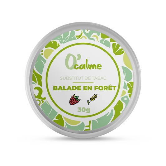 Substitut de tabac "BALADE EN FORET" Framboisier, Bouillon blanc