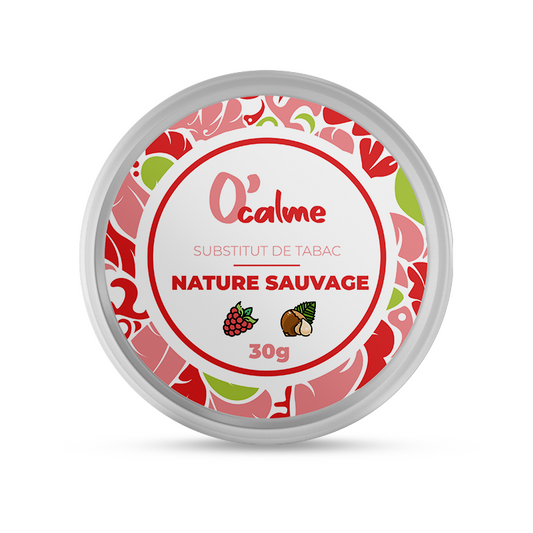 Substitut de tabac "NATURE SAUVAGE" Feuilles de framboisier et de Noisetier